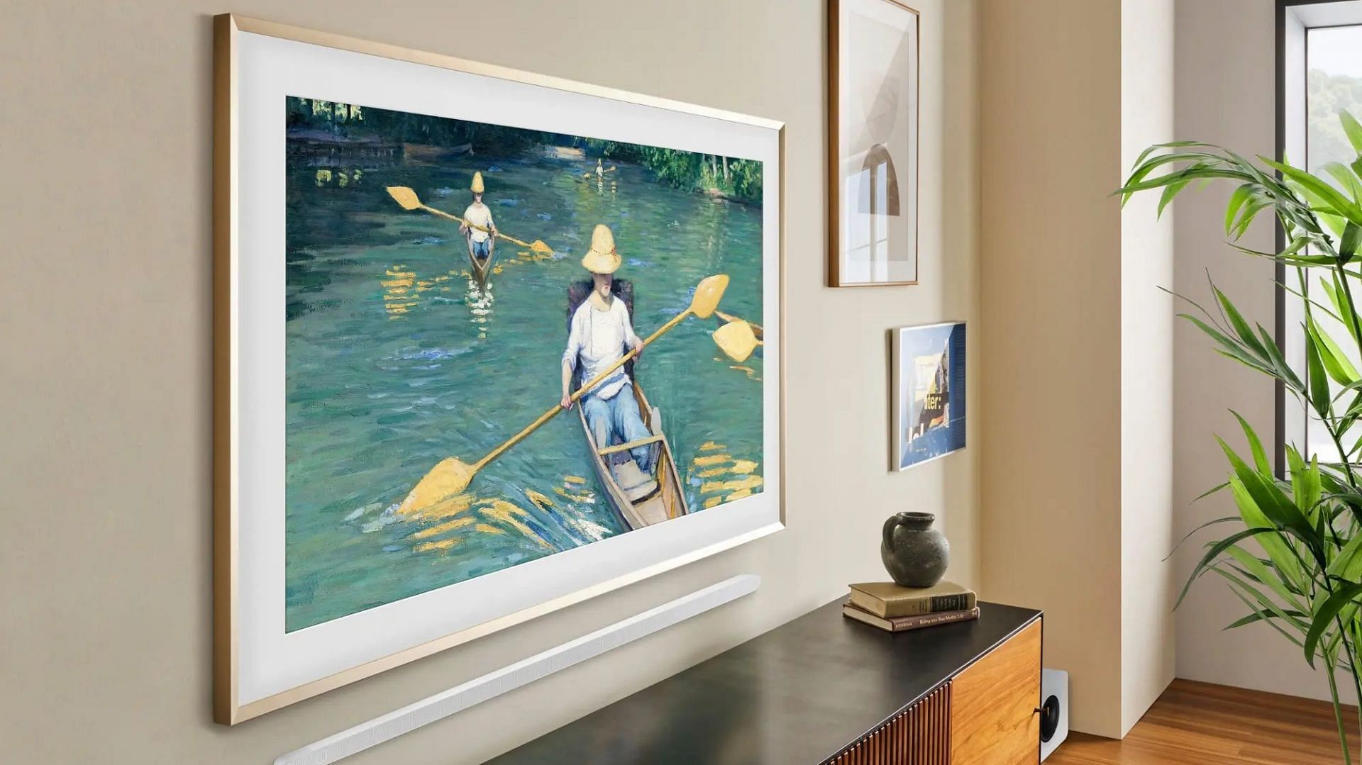 How the Samsung LS03D The Frame TV looks (Image via Samsung)