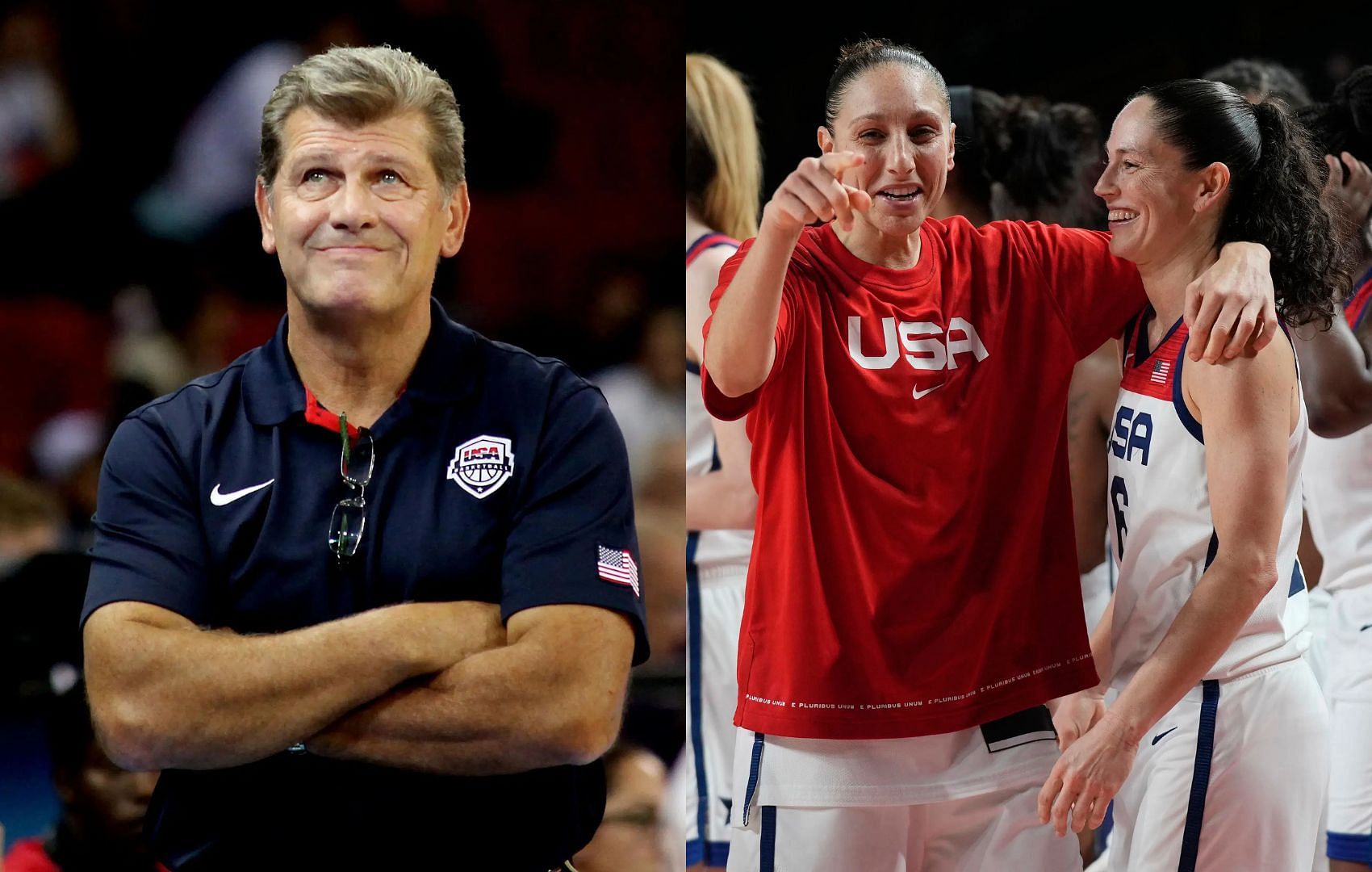 Geno Auriemma, Diana Taurasi, Sue Bird