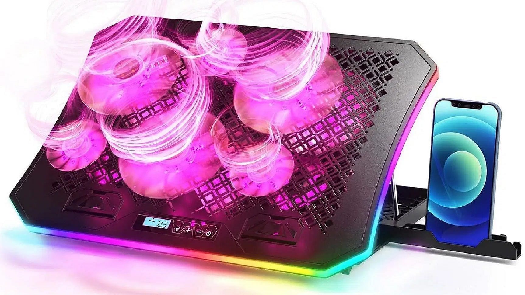 KeiBn RGB Laptop Cooling Pad (Image via KeiBn)