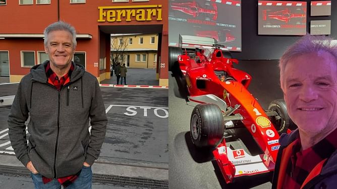 NASCAR legend Kenny Wallace shares pictures from his Ferrari HQ visit to Maranello