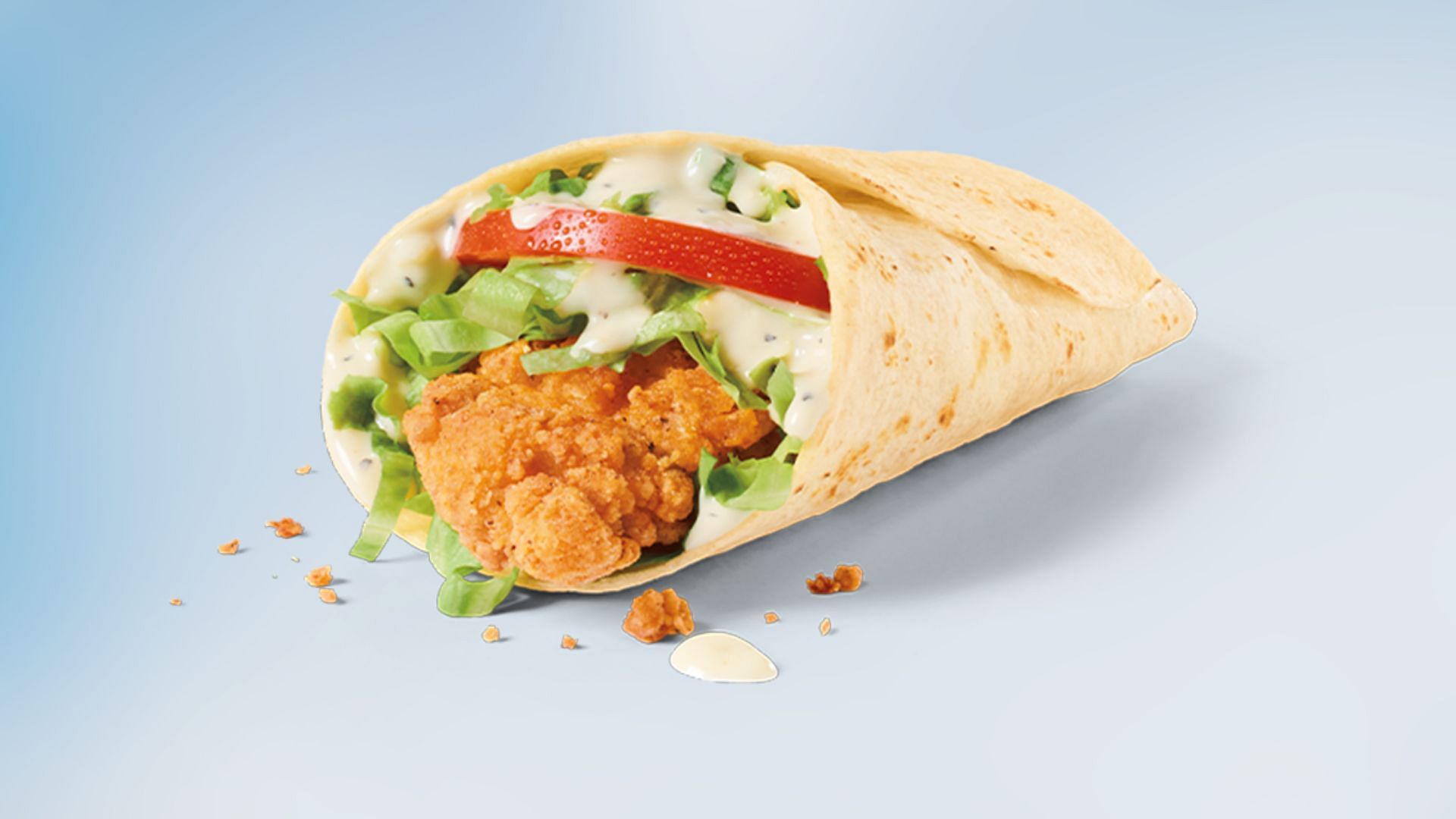 Crispy Chicken Caesar Jack Wrap (Image via Jack in the Box)