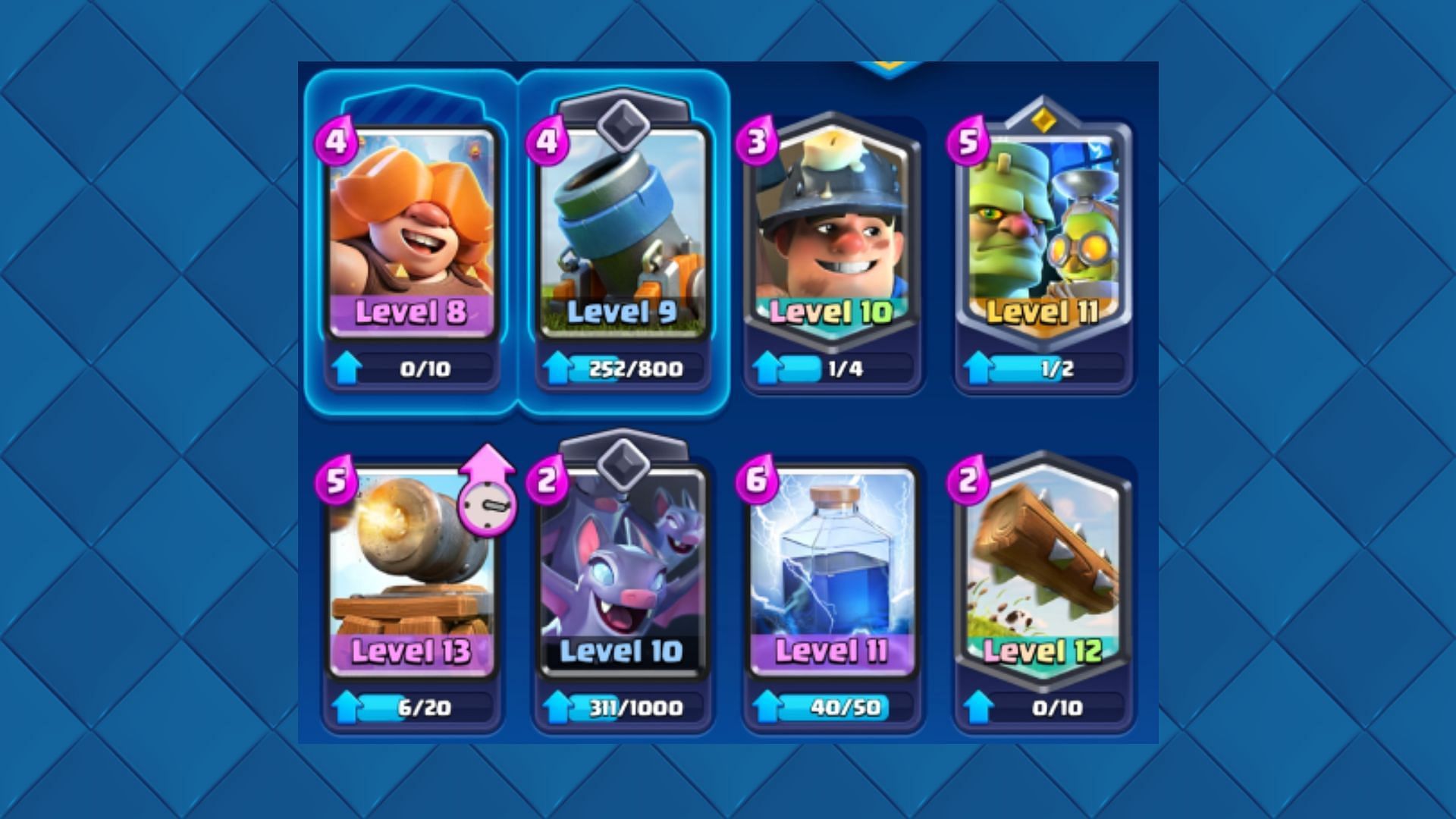 Players can also use evolved Mortar in this deck (Image via Supercell)