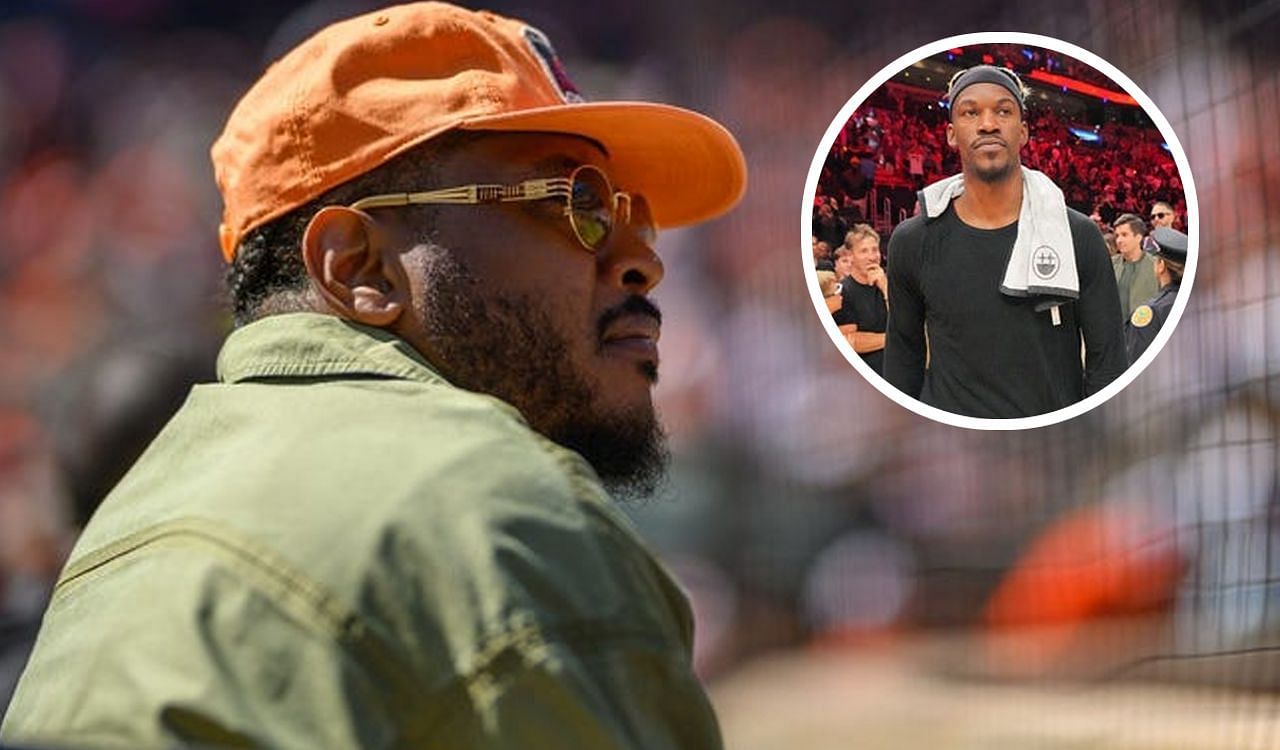 Carmelo Anthony weighs in on the ongoing Jimmy Butler trade saga, comparing his situation to Stephon Marbury (Image credit: Imagn)