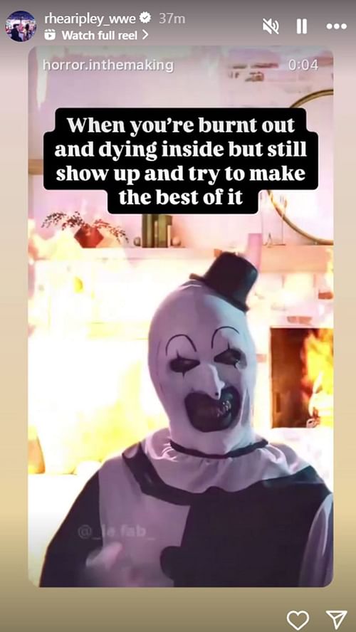 Is this a hint from the Women's World Champion?