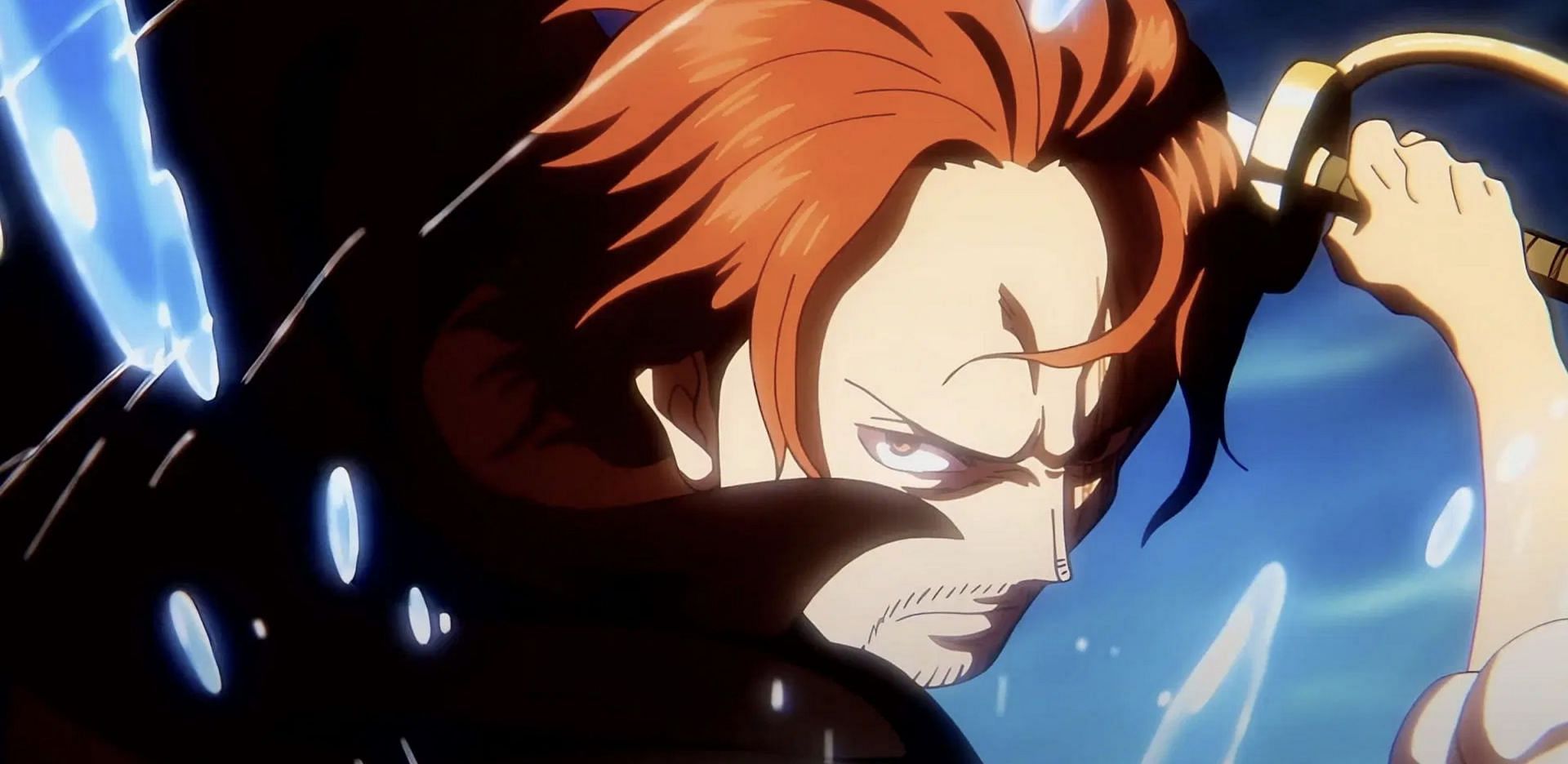 Shanks as seen in anime (Image via Toei Animation)