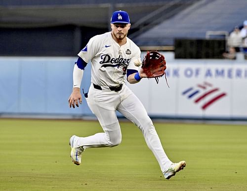 Los Angeles Dodgers defeat the New York Yankees 6-3 and win Game 1 of a World Series baseball game. - Source: Getty