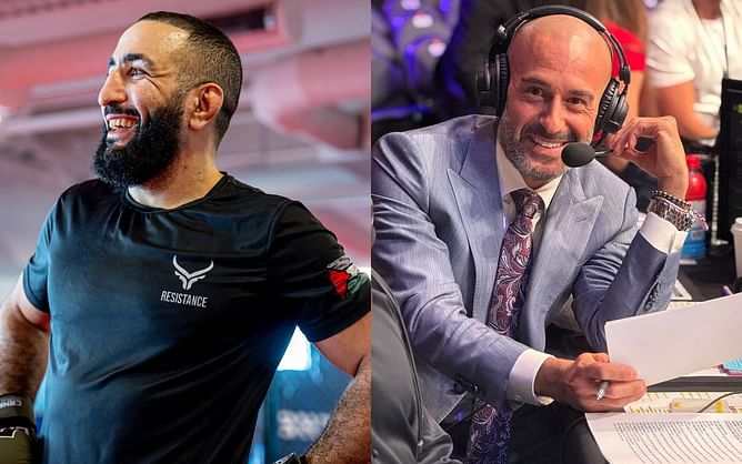Jon Anik clarifies after fan calls him out for "public glazing" of Belal Muhammad