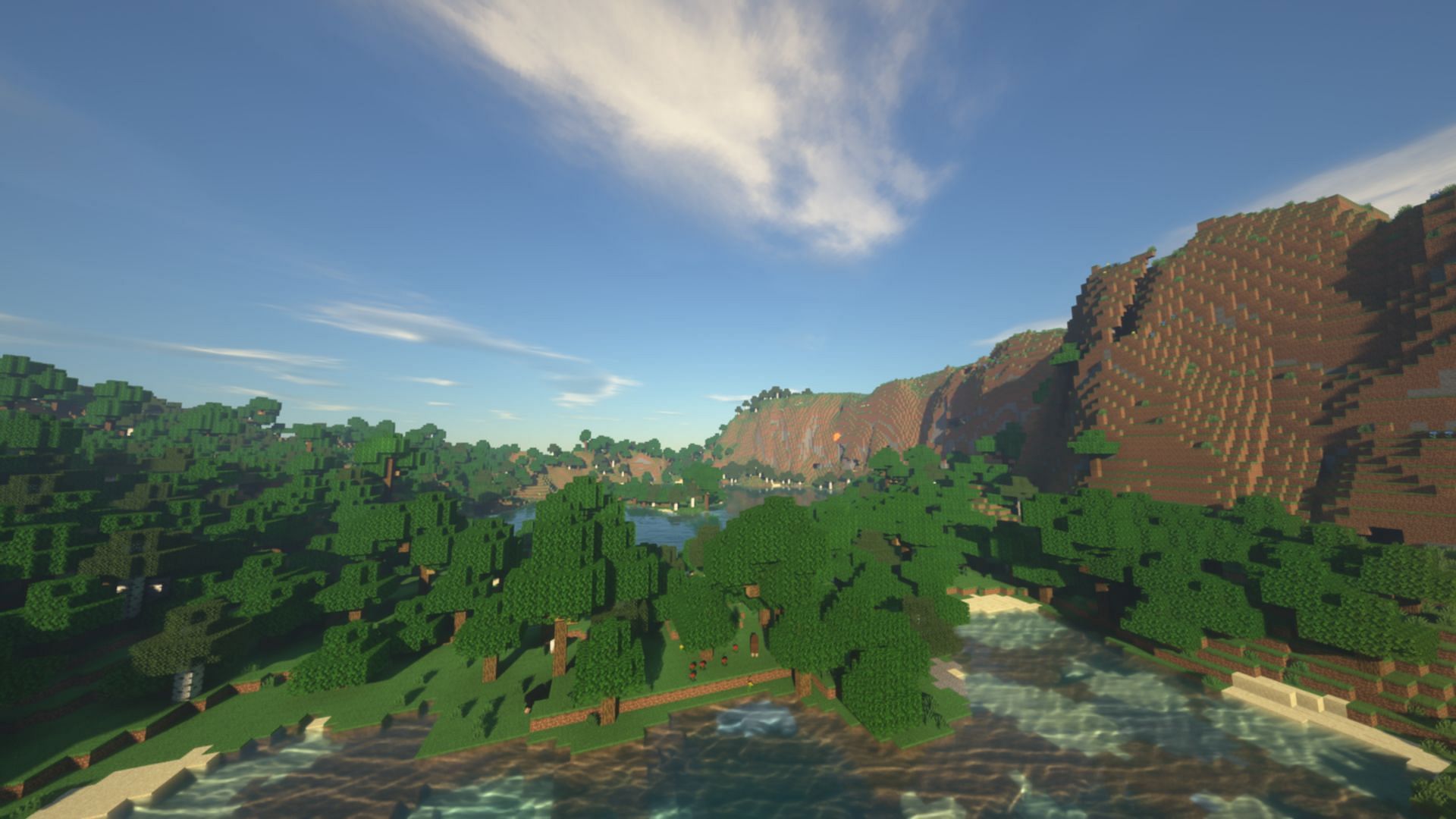 Minecraft Distant Horizons 1.21.4