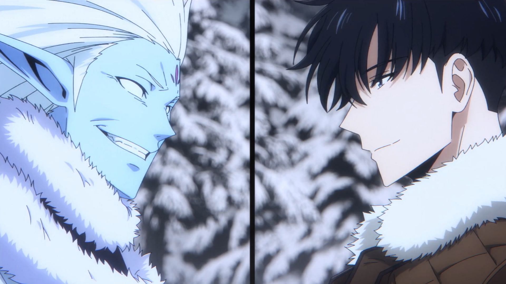 Jinwoo vs. Baruka unfolds in Solo Leveling season 2 episode 2 (Image via A-1 Pictures)