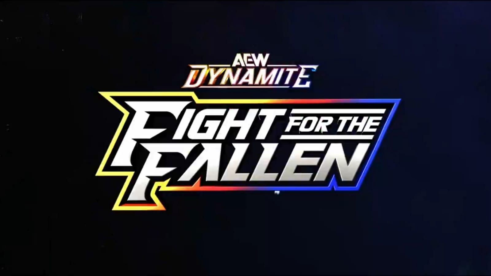 AEW Dynamite aired its special edition Fight for the Fallen [Image Credit: AEW