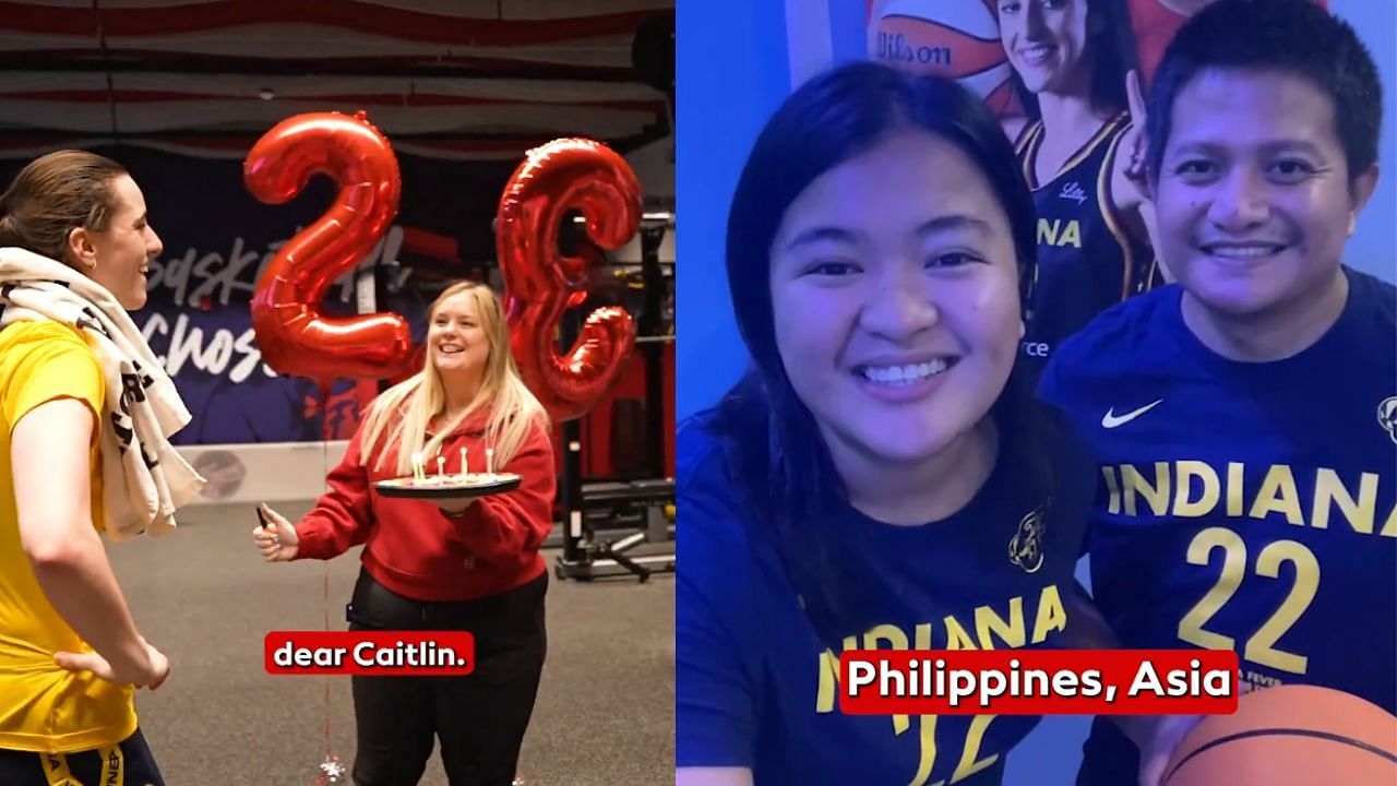 Fans from across the globe greeted Caitlin Clark on her 23rd birthday. [photo: @IndianaFever/X]