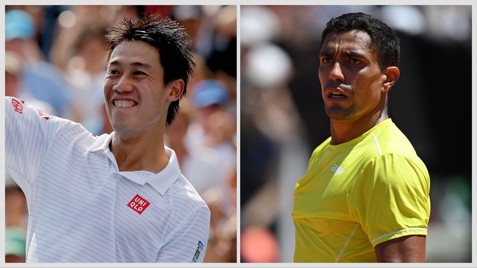 Kei Nishikori and Thiago Monteiro will meet for the second time on the ATP Tour