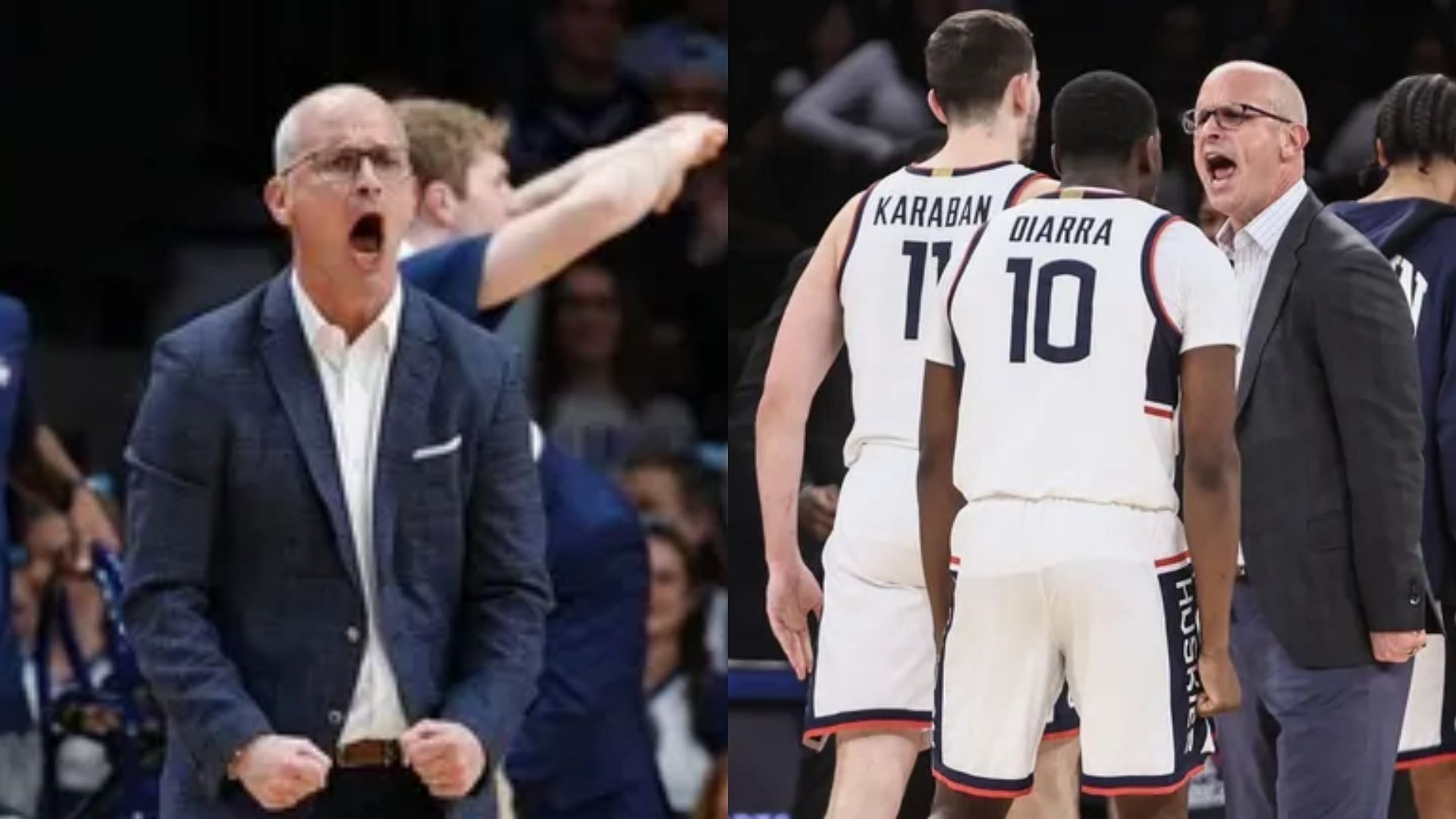 UConn coach Dan Hurley (Image Source: IMAGN)