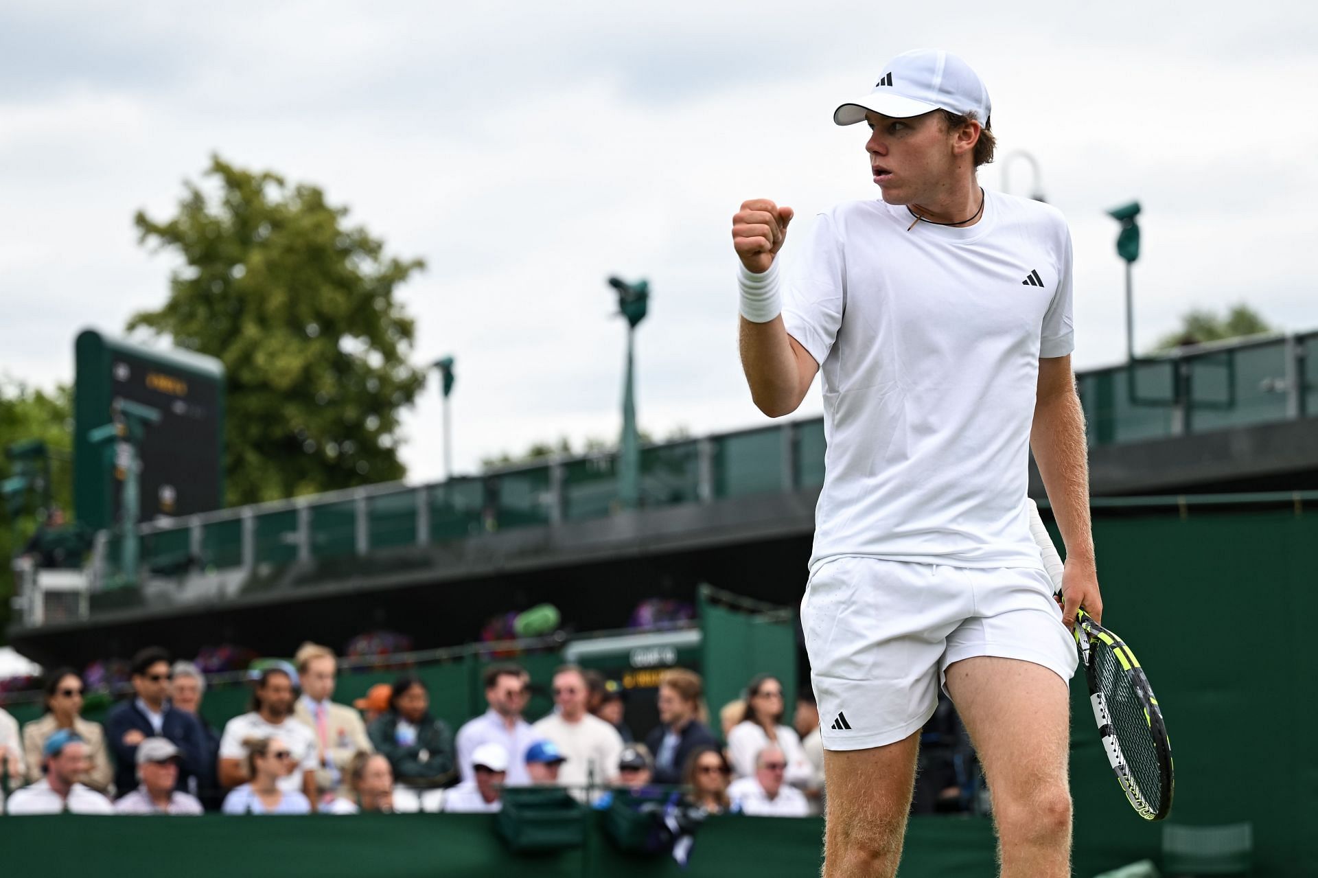 Alex Michelsen at Wimbledon 2024. (Photo: Getty)