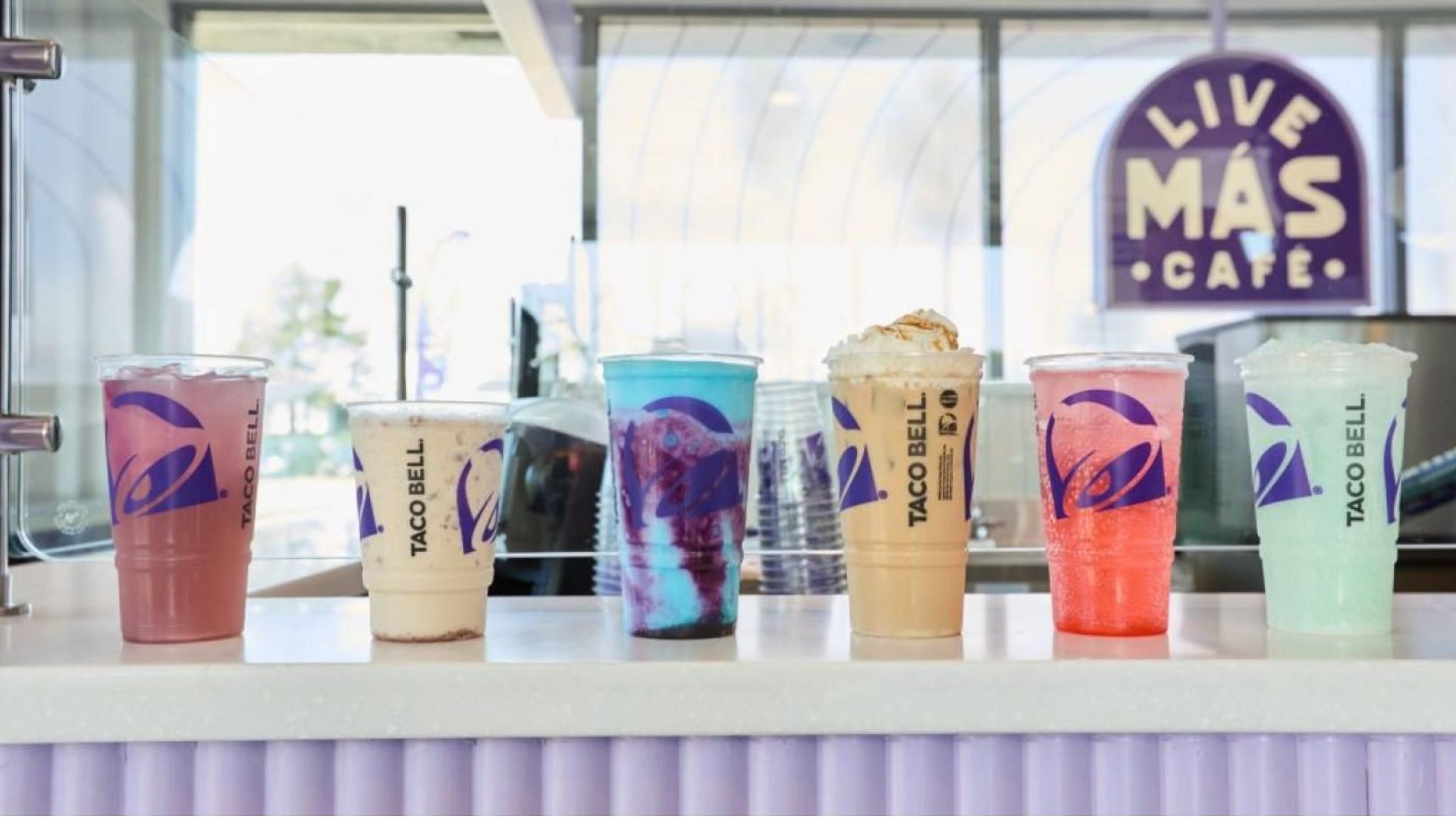 The innovative specialty drinks available at the cafe (Image via Taco Bell LinkedIn)