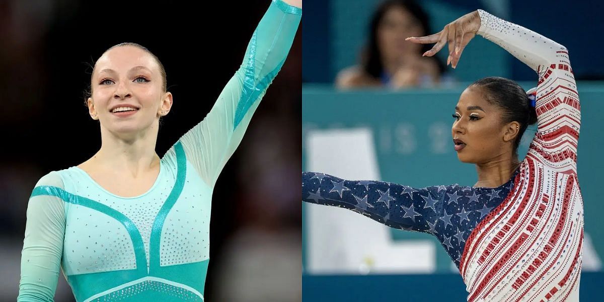 Ana Barbosu makes her feelings known on joining NCAA Gymnastics amid Bronze medal controversy with Jordan Chiles. (Iamges by Getty)