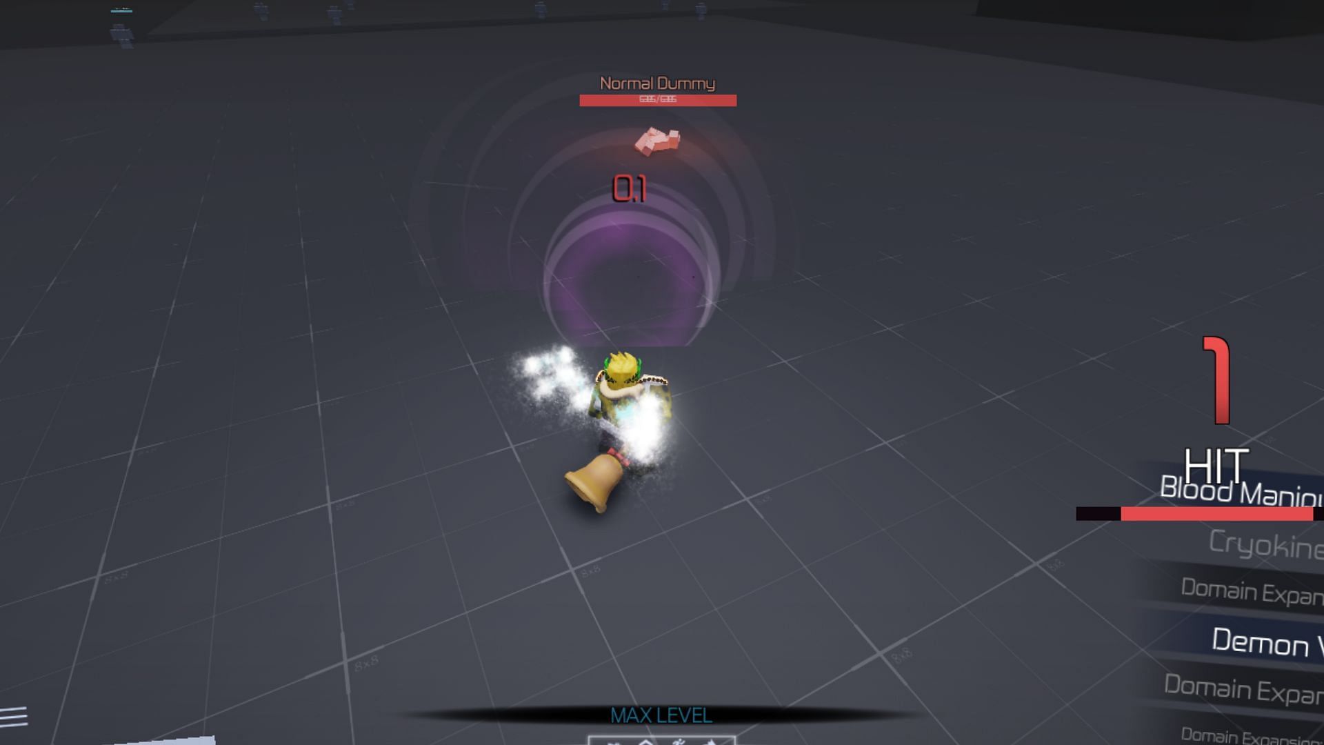 Curse Speech is decent for single targets (Image via Roblox)