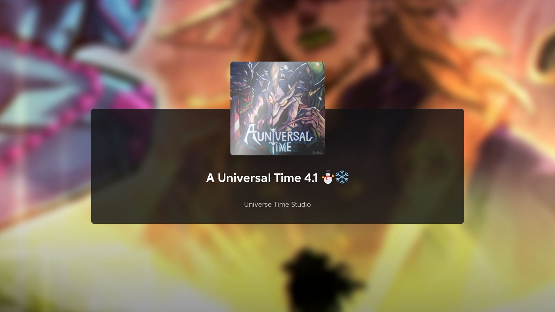 A Universal Time