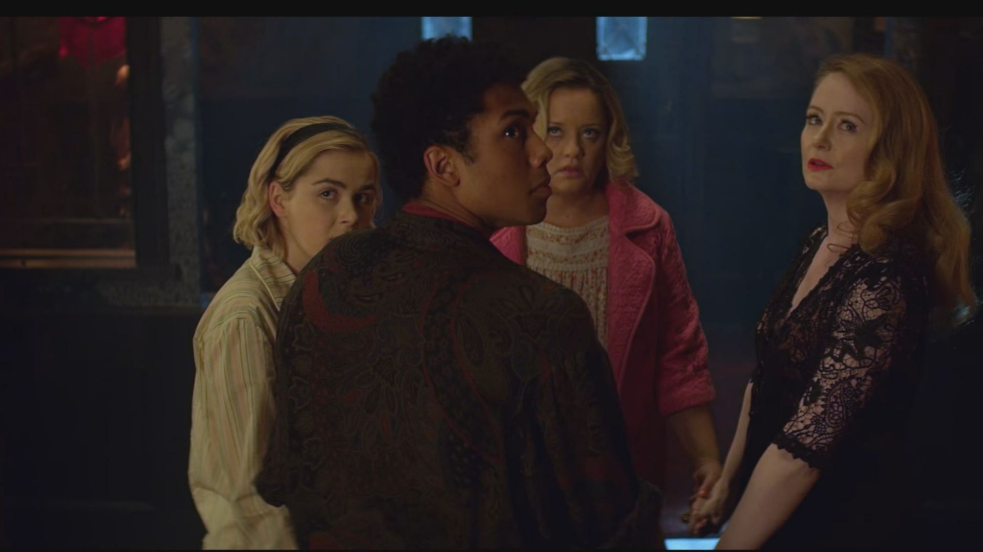 A still from Chilling Adventures of Sabrina. (Image via Netflix)