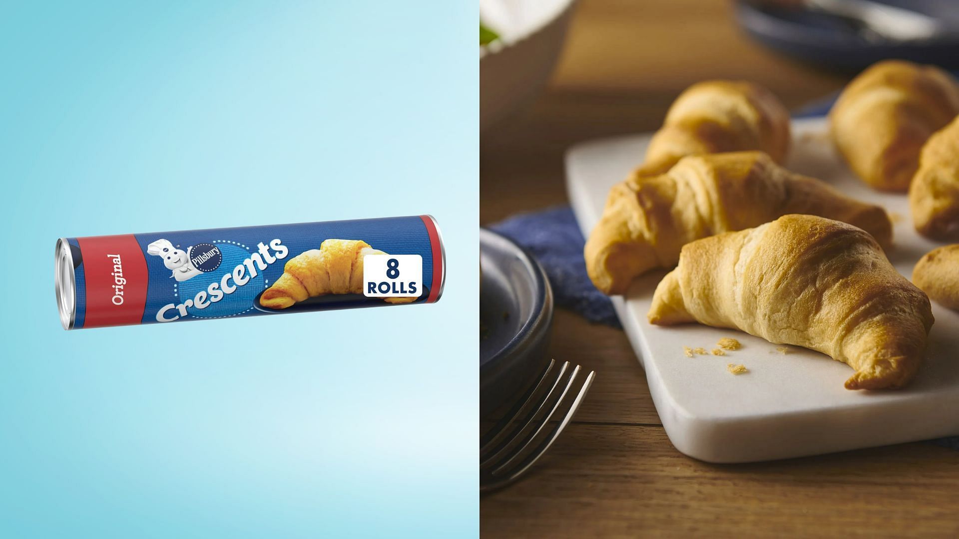 Pillsbury canned pastry dough (Image via Walmart)