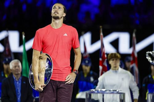 Alexander Zverev at the Australian Open (Image Source: Getty)