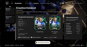 Top 5 players for the Creative Catalyst Evolution in EA FC 25