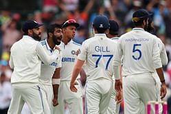 [Watch] Jasprit Bumrah dismisses Usman Khawaja and all 11 Indians surround Sam Konstas in BGT 2024-25 5th Test
