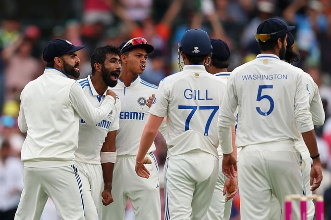 [Watch] Jasprit Bumrah dismisses Usman Khawaja and all 11 Indians surround Sam Konstas in BGT 2024-25 5th Test