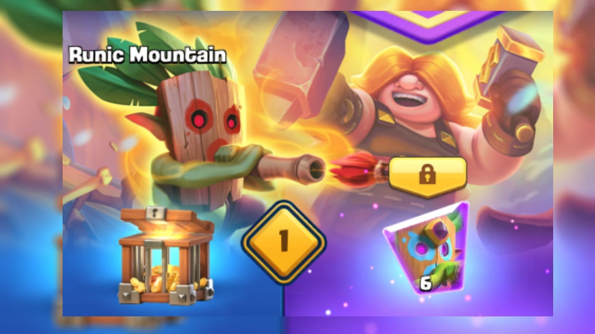 The Runic Mountain Season Pass has arrived (Image via Supercell)