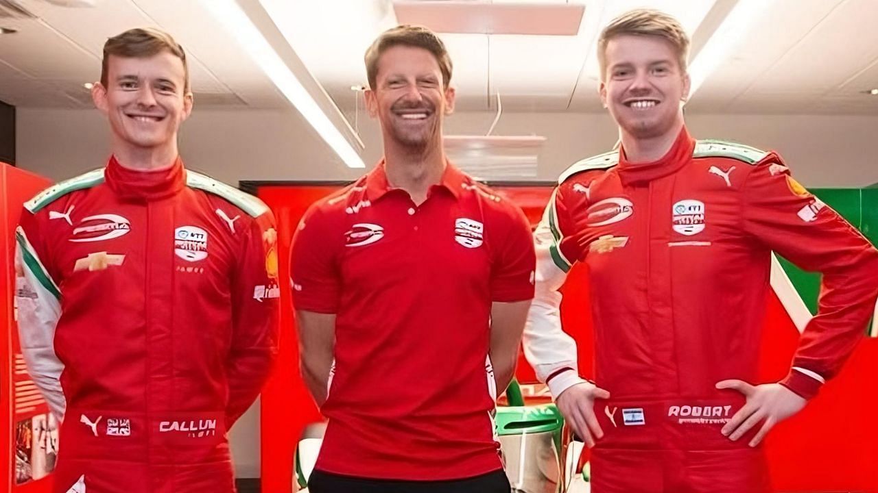 PREMA Racing IndyCar drivers Callum Ilott, Romain Grosjean, and Robert Shwartzman | Image via Instagram (@indycar)