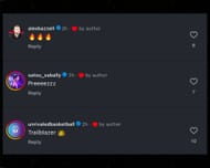 Comments on Napheesa Collier's Instagram post (Credits: Instagram/@napheesa24)