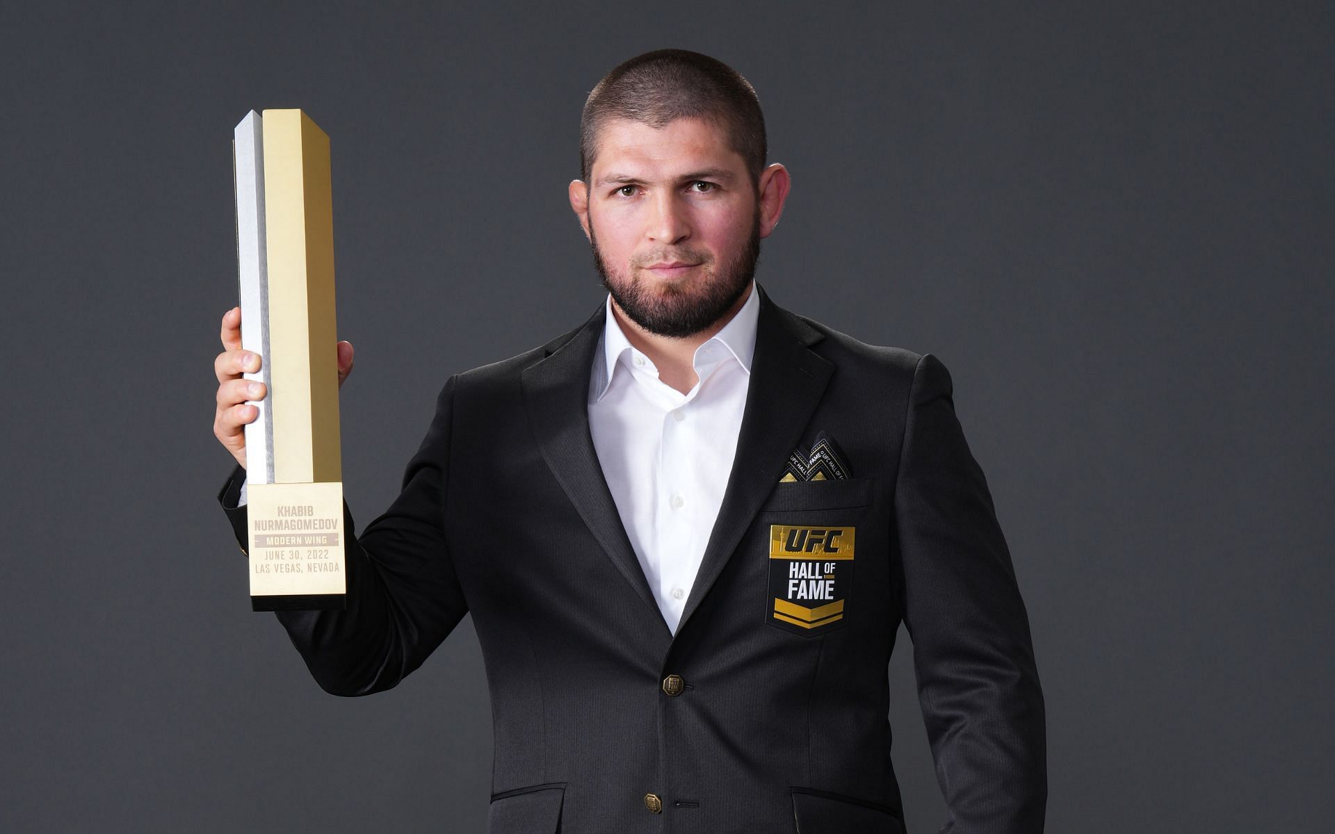 Khabib Nurmagomedov (pictured) is a UFC Hall of Famer and a former UFC lightweight champion [Image courtesy: Getty Images]