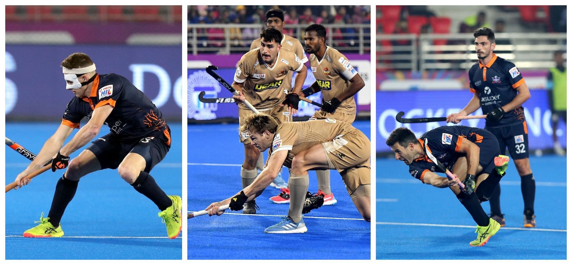 Both the Rudras and the Dragons are aiming to make it to the semifinals - Source:  Hockey India League