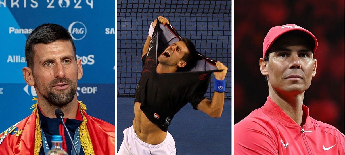 Novak Djokovic and Rafael Nadal [Image source: Getty]