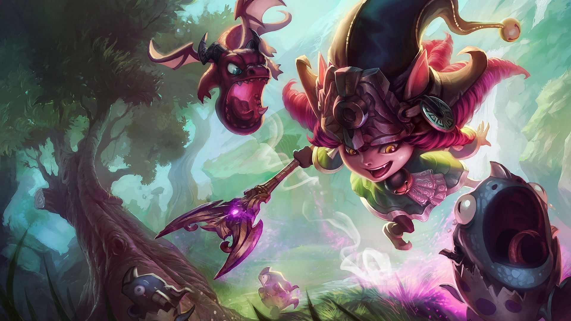 Dragon Trainer Lulu in League of Legends (Image via Riot Games)