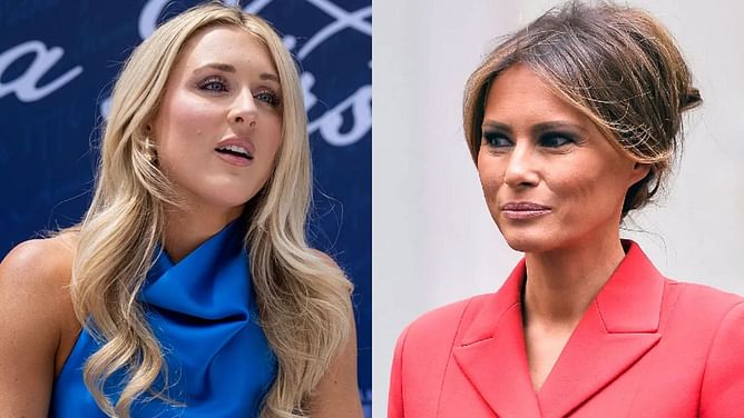 Riley Gaines reacts to First Lady Melania Trump's official White House portrait
