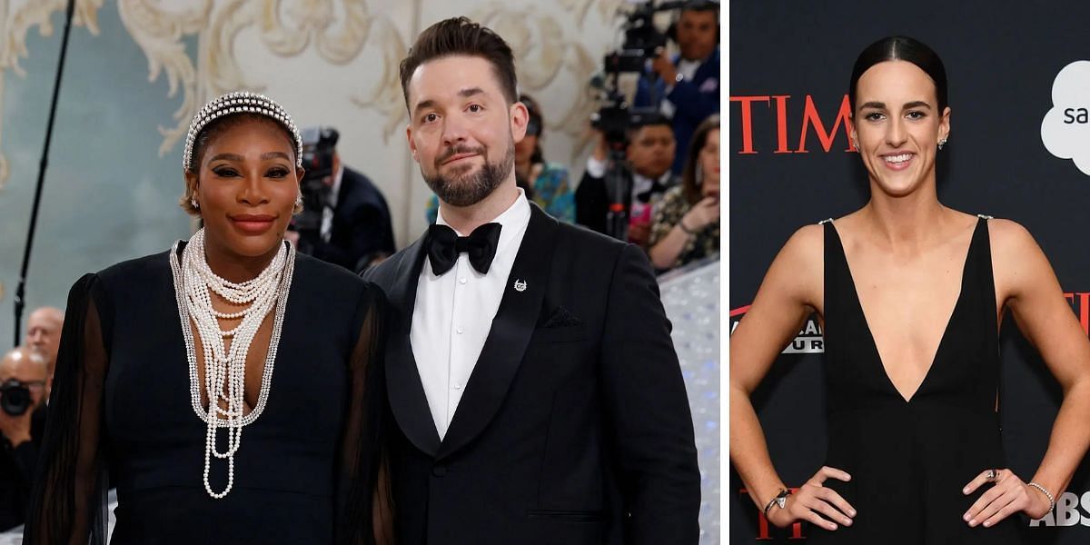 Alexis Ohanian reacts to one-off Caitlin Clark trading card (Source - GETTY)