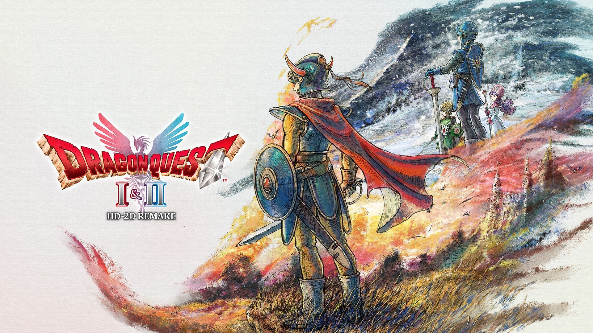 A still from Dragon Quest 1 &amp; 2 HD-2D Remake (Image via Square Enix)