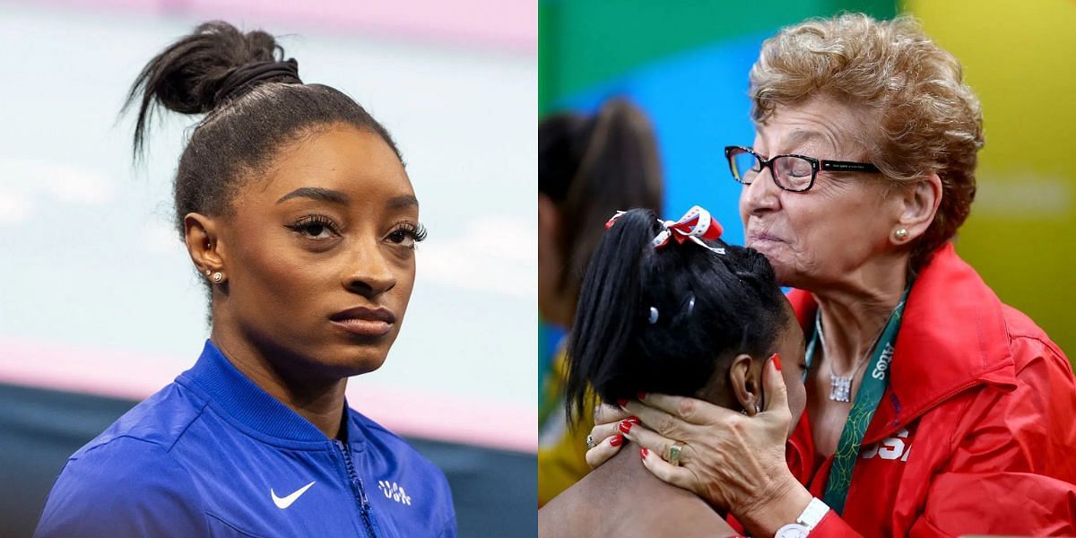 imone Biles faltered on balance beam at 2013 American Cup. (Images by Getty)