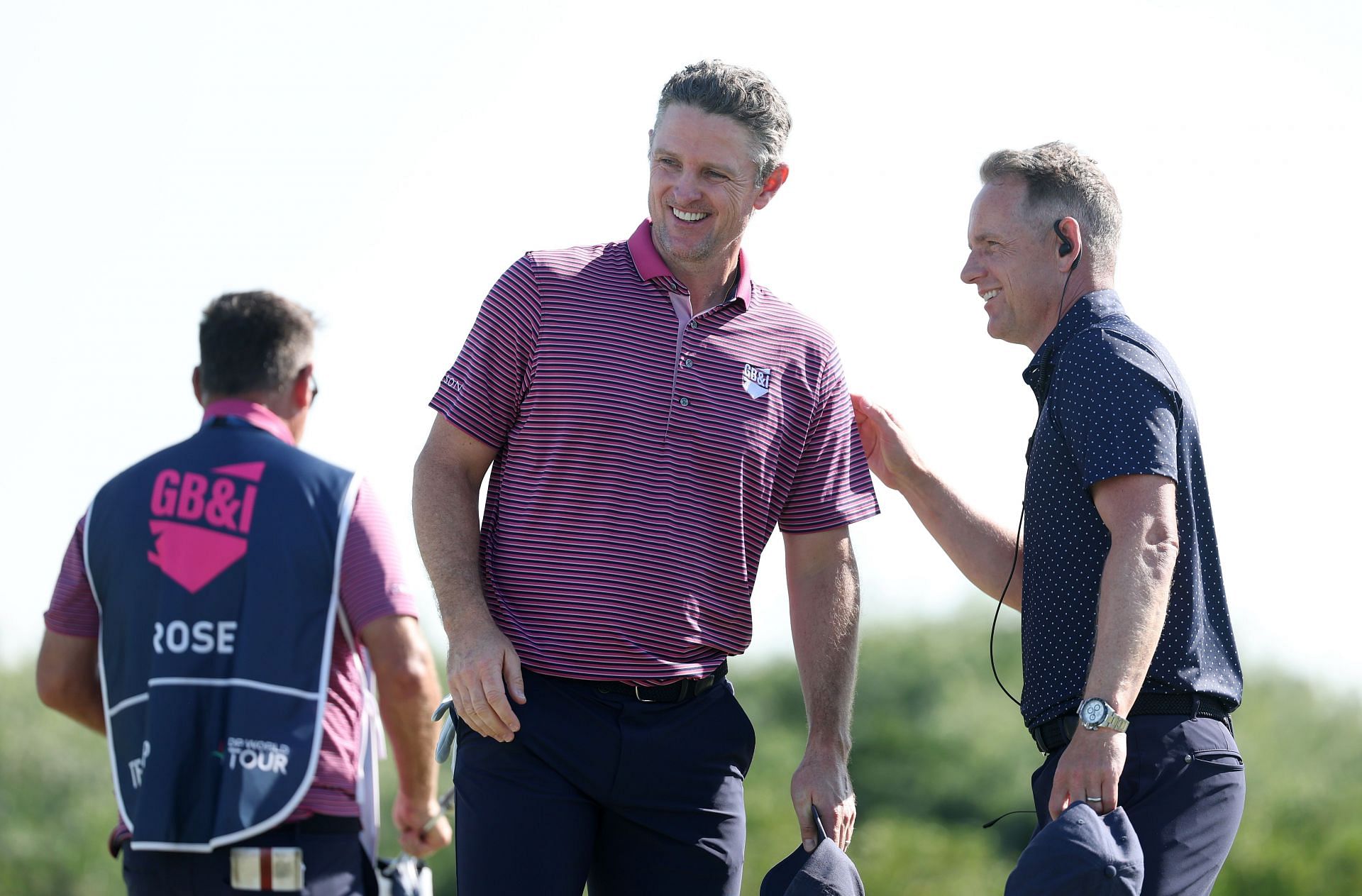 Luke Donald and Justin Rose at the Team Cup (Source: Getty)