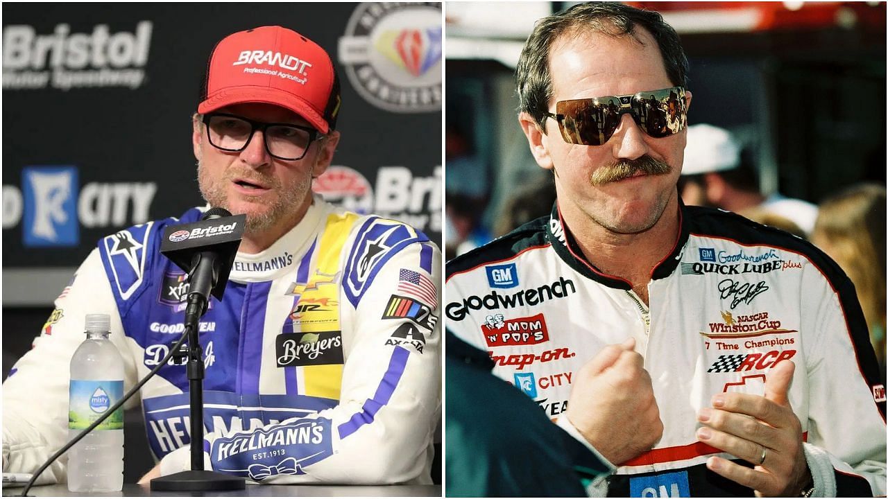 In Picture: Dale Earnhardt Jr. and Dale Earnhardt (from Left). Credit: Getty Images