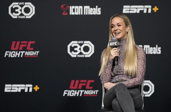 Laura Sanko clarifies why "fighters who took an L" aren't interviewed by her backstage