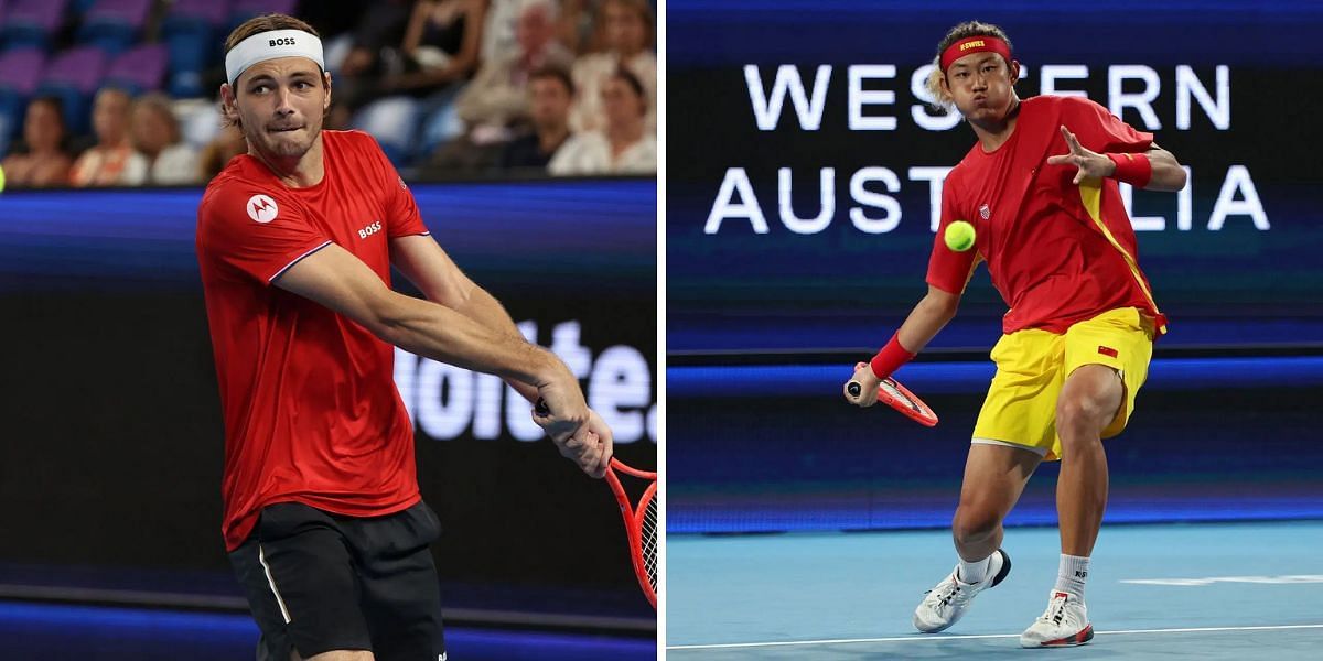 Taylor Fritz (L) vs Zhang Zhizhen (R) preview, (Source: Getty Images)