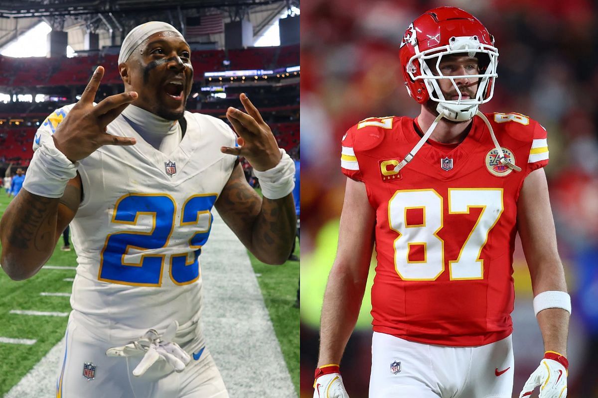 Chargers star accuses NFL referees of giving Chiefs&rsquo; Travis Kelce free hand (Image Credits - IMAGN)