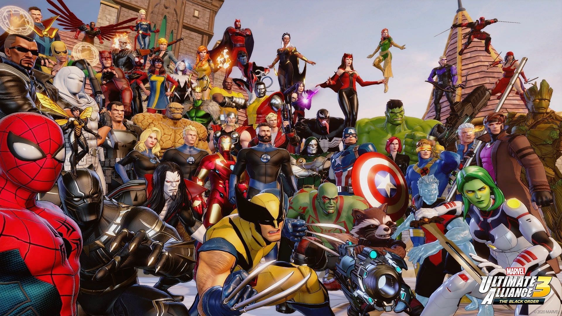 Teamwork makes the dream work in Marvel Ultimate Alliance 3 The Black Order (Image via Nintendo)