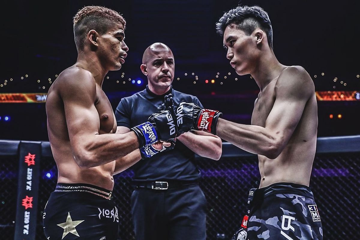 Fabricio Andrade (left) and Kwon Won Il (right). [Photo from ONE Championship]