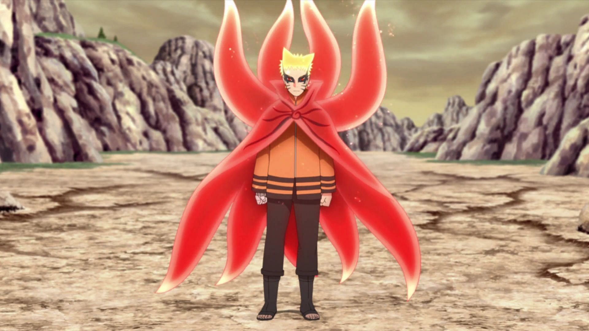 Naruto with Baryon Mode becomes extremely powerful (Image via Studio Pierrot)