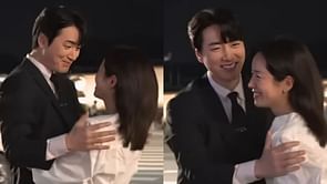 "Giggling to myself again" - Fans react to behind-the-scenes video of Han Ji-min & Lee Jun-hyuk's kiss in Love Scout