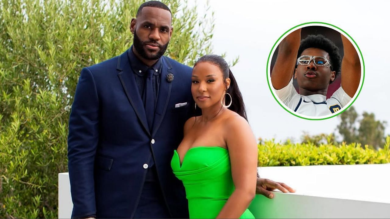 LeBron James and wife Savannah James feel the victory vibes as Bryce James dominates in latest Sierra Canyon outing