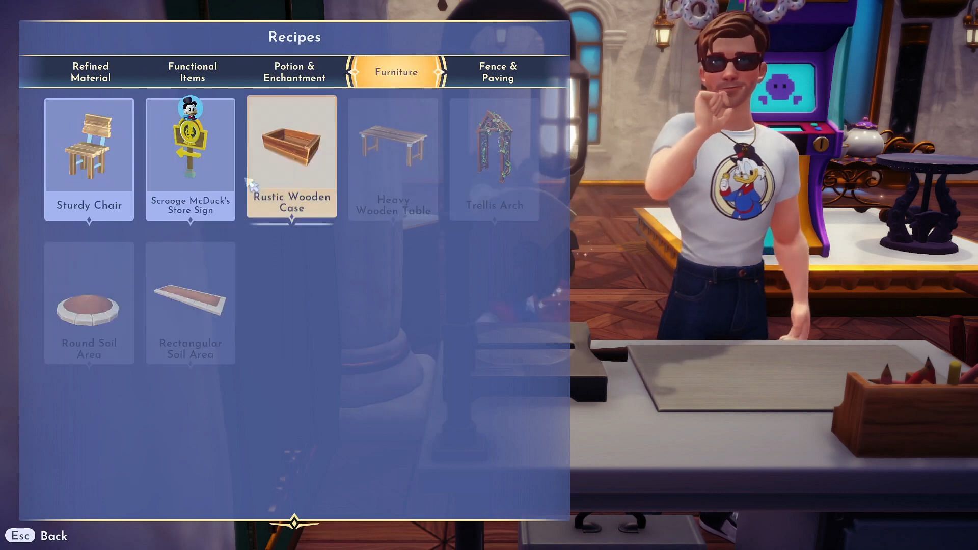 Head to the Crafting Table (Image via Gameloft // YouTube @Quick Tips)